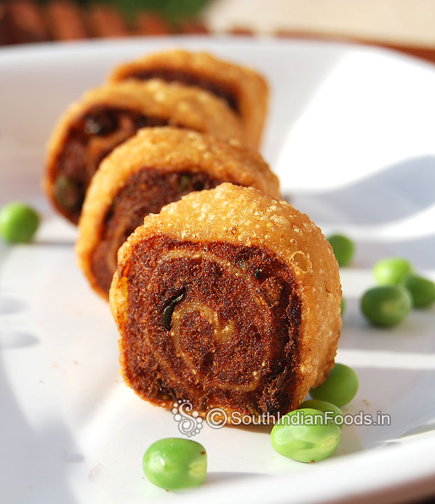 Crispy bakarwadi ready, serve hot with tea
